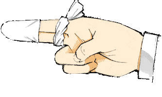 Hand Shoes Sticker