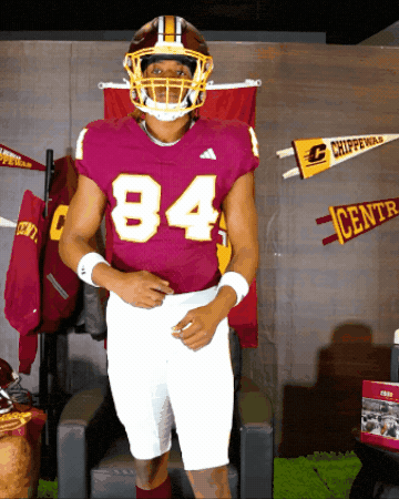 Robinson Cmu GIF by Central Michigan Football