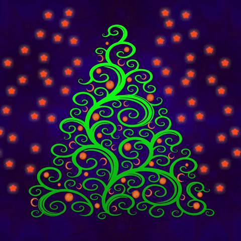 Happy New Year Christmas GIF by moonalice