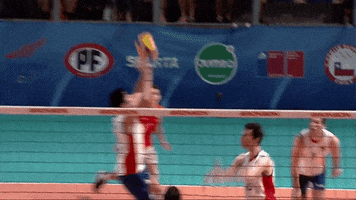 Smash La Roja GIF by Volleyball World