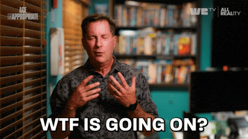 Wtf Is Going On GIF by We TV