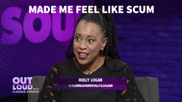 Insulting Scum Of The Earth GIF by Holly Logan