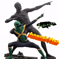 Usain Bolt Spiderman GIF