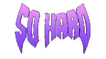 SO HARD. Sticker