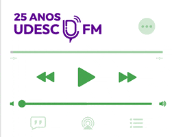 25 Anos Da Rádio Udesc GIF by Udesc