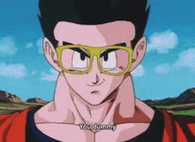 Adult Gohan You Dummy GIF