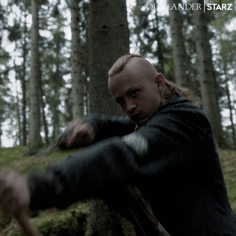 Bow And Arrow Starz GIF by Outlander - Find & Share on GIPHY