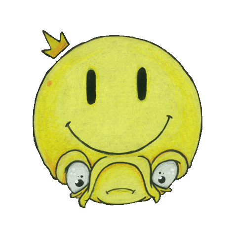 Happy Art Sticker by BOYISHMIND