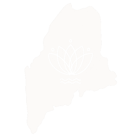 Maine Yoga Jewelry Sticker