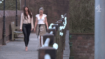 City Wall Friends GIF by Hollyoaks