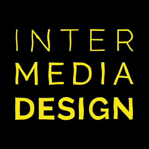 intermedial design designer work work work grafik GIF
