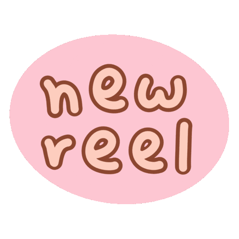 Reel Click Here Sticker