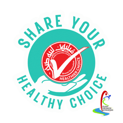Healthy Choice Sticker by Health Promotion Centre Brunei