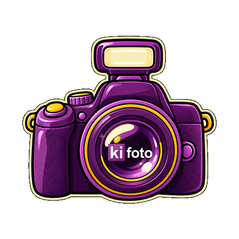 Camera Sticker by kifoto Eventos