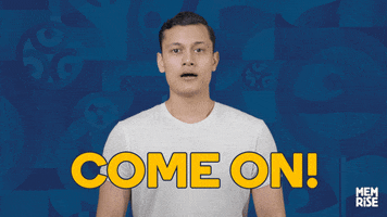 Come On Football GIF by Memrise