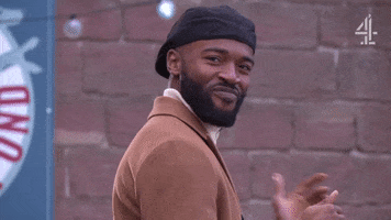 Happy Reaction GIF by Hollyoaks