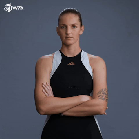 Karolina Pliskova Tennis GIF by WTA