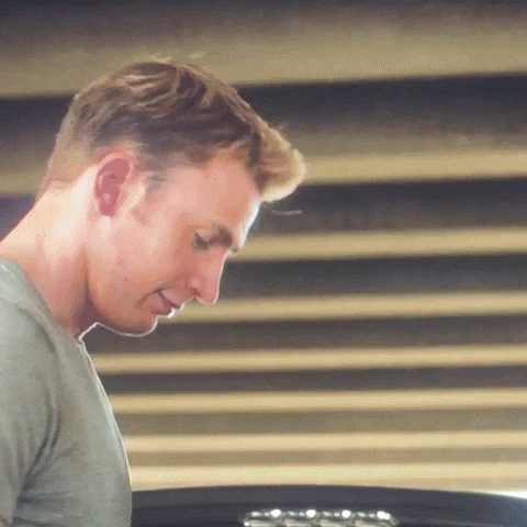 Staring James Doakes GIF