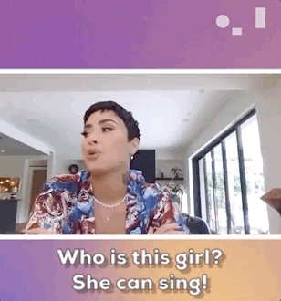 Sing Demi Lovato GIF by Audacy