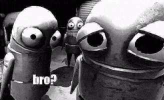 Shocked Bro GIF