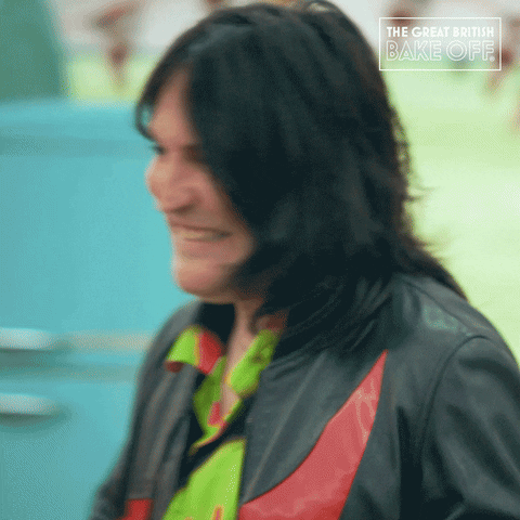Happy Noel GIF by The Great British Bake Off