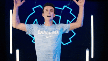 Lets Go Celebration GIF by UNC Tar Heels