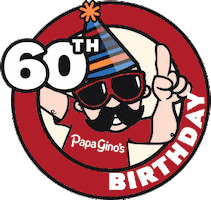 Happy Birthday Sticker by Papa Gino's