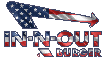American Usa Sticker by In-N-Out Burger