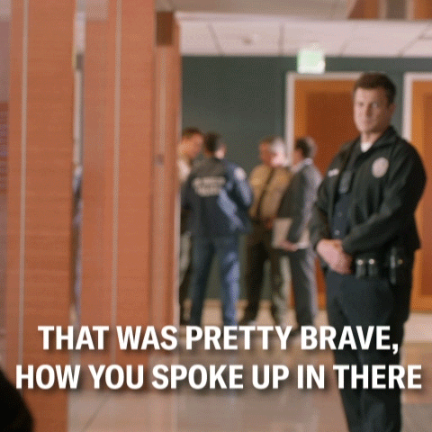 Proud Nathan Fillion GIF by ABC Network