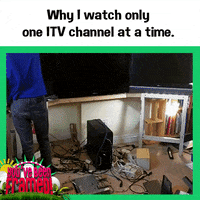 too much tv television GIF by You've Been Framed!