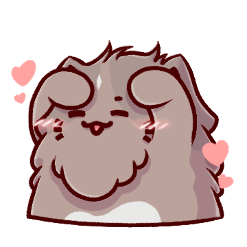 BUDJI (budji friends) Sticker