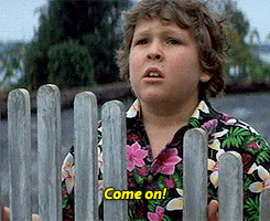 pleading the goonies GIF