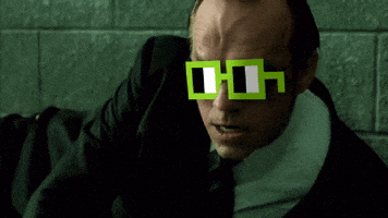 Agent Smith Glasses GIF by nounish ⌐◨-◨