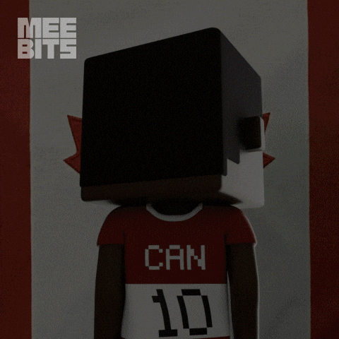 World Cup Football GIF by Meebits