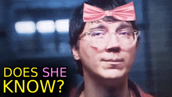 Does He Know GIF