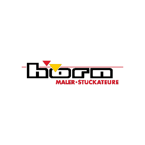 Horn Maler und Stuckateure Sticker