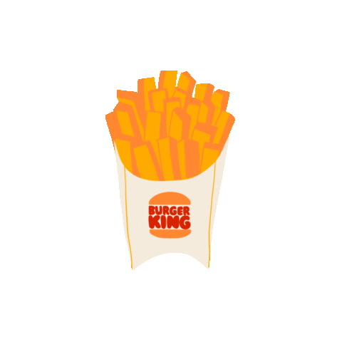 French Fries Sticker by Burger King for iOS & Android | GIPHY