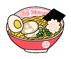 Japanese Noodles Sticker by Go Little Tokyo
