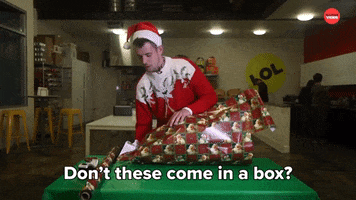 Christmas Gift GIF by BuzzFeed