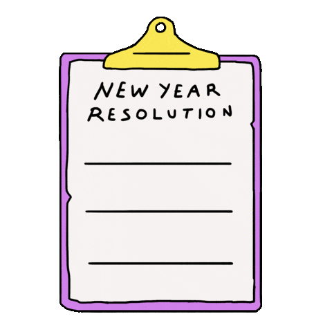 new year resolution clipart