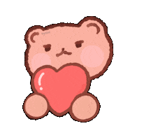 Valentines Day Bearlove Sticker