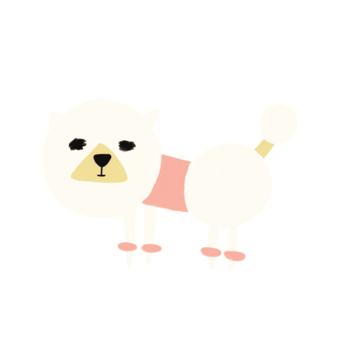 Dog Pomeranian Sticker by Lazzari