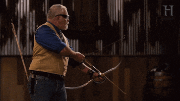 slow motion arrow GIF by HISTORY UK