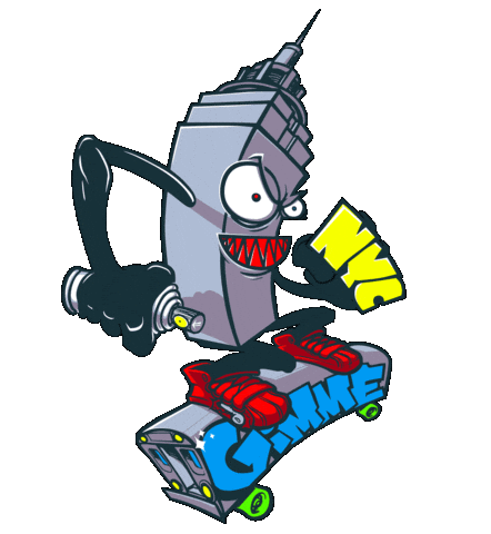 Empire State Building Nyc Sticker by THE GIMME PROJECT