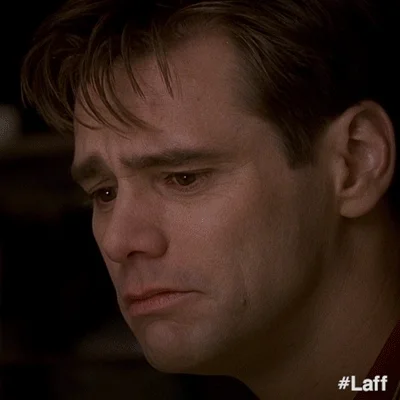 Sad Jim Carrey GIF by Laff