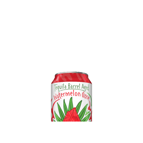 Tequila Beer Can Sticker by Terrapin Beer Co.