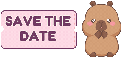 Save The Date Event Sticker