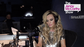 radio smelling GIF by The Jenny McCarthy Show