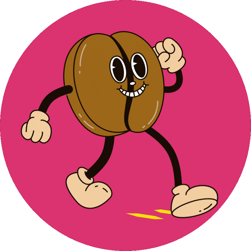 Coffee Bean Sticker by SwitchMedia