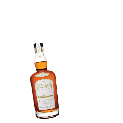 O.H. Ingram River Aged Whiskey Sticker